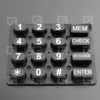 کیپد ژله ای سیلیکونی 4*4